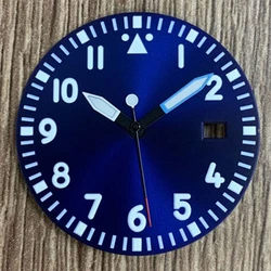 Green Luminous Watch Dial with Hands (01 Blue Watch Dial)