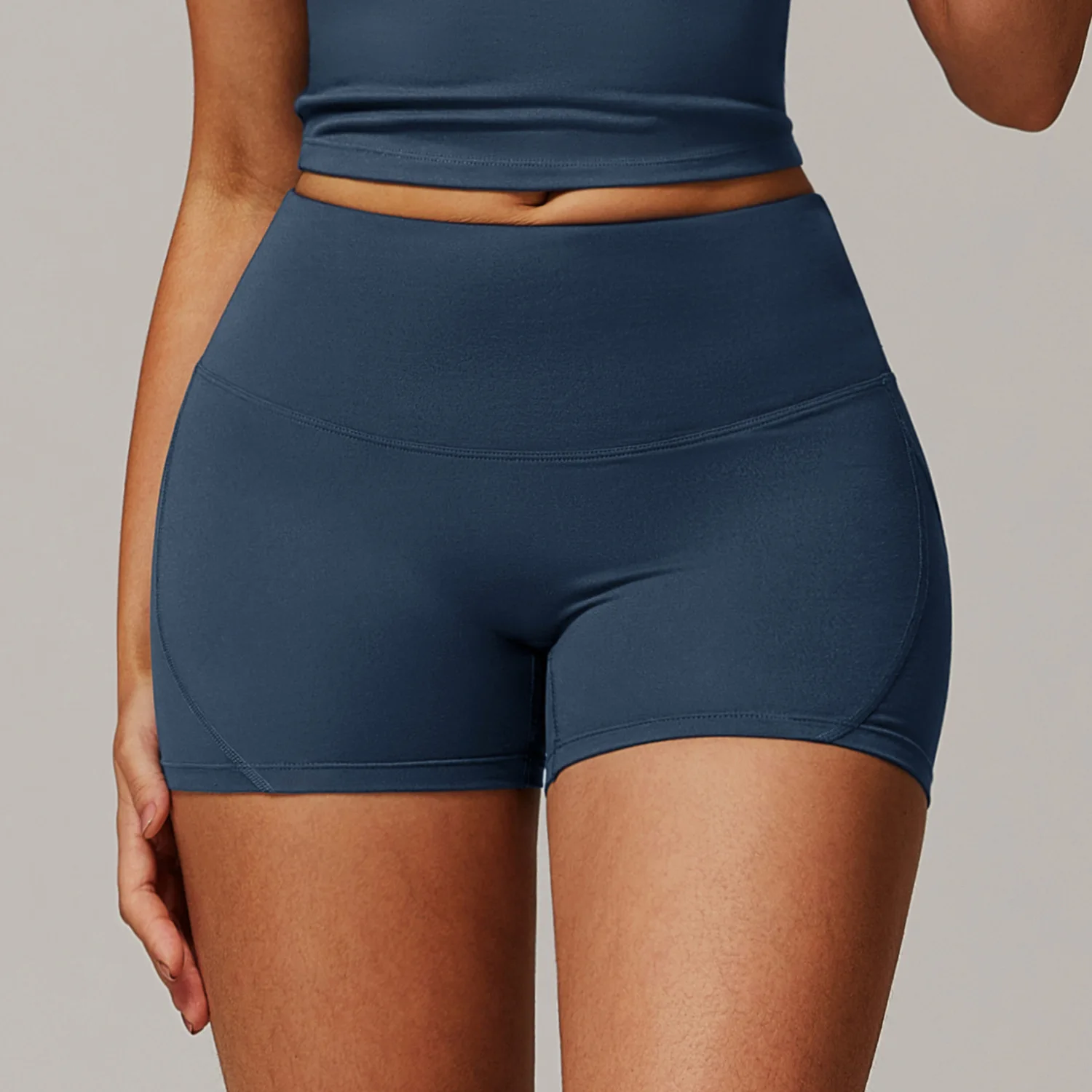 Sexy High Waist Sports Shorts Women Gym Shorts Quick Drying Cycling Yoga Running Workout Yoga Short Stretch Fitness Short