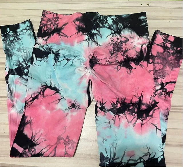 Tie Dye Push Up Butt Leggings 6