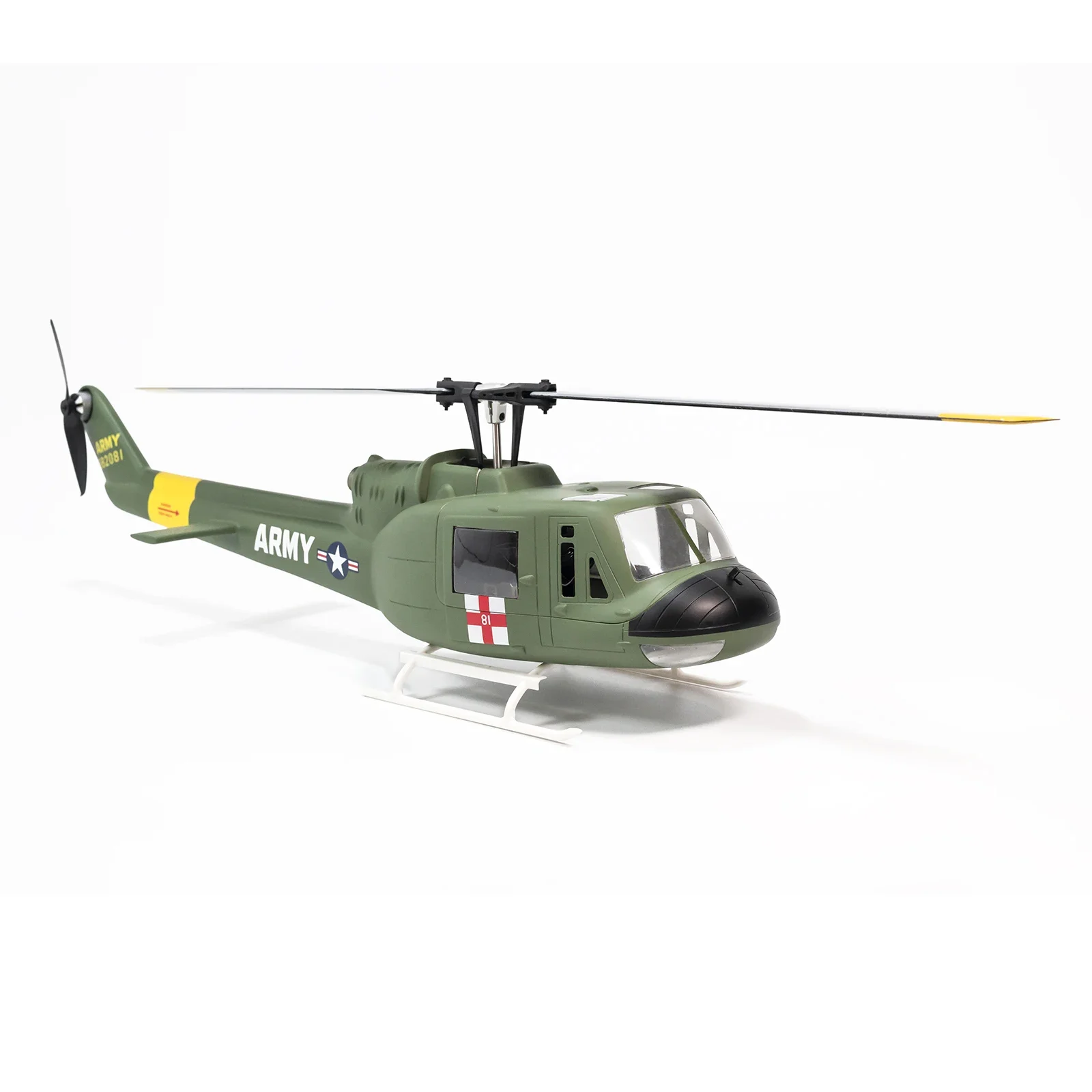 

Flying Wing UH-1 Huey Virtual Helicopter Simulation Remote Control Model Aircraft 470 Class with H1 Flight Control GPS