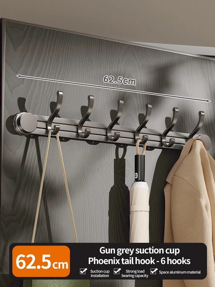 Powerful No-Drill Suction Cup Hook