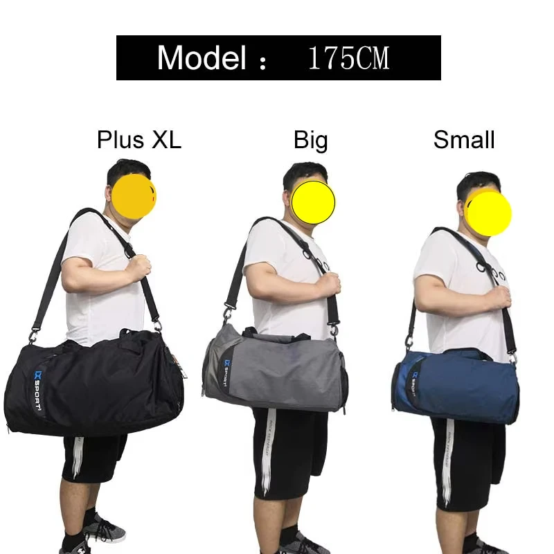 Travel Bag for Men Large Gym Fitness Bag Wet Dry Training Shoes Shoulder Handbags Multifunction Work Out Portable Luggage Duffel 2