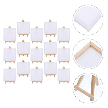 10 Sets Wooden Canvas Frame Easel Kit 8x15 Oil Painting Stand 10x10 Picture Frame Tools Craft Project Beginner for painting 1