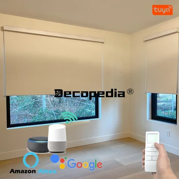 Decopedia Square Valance Roller Blinds for Windows 1