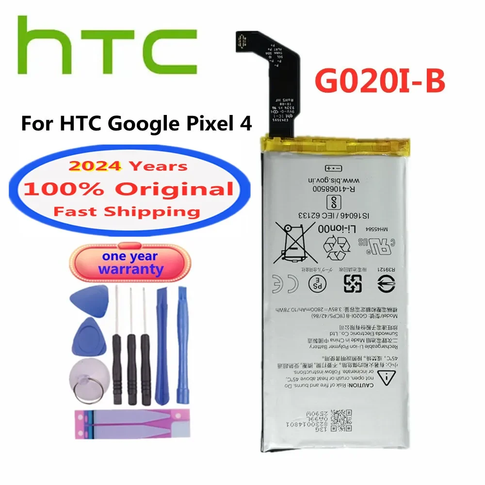 

Аккумулятор для HTC Google Pixel 4 Pixel4 G020IB, 2024 мАч