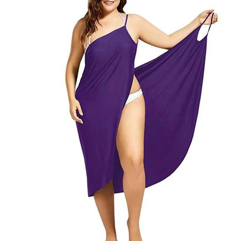 Robe Femme Dress For Women Sling Beach Dresses Sarong Cover Up Warp Pareo Backless Cross Swimwear Female Vestido De Mujer - Image 2