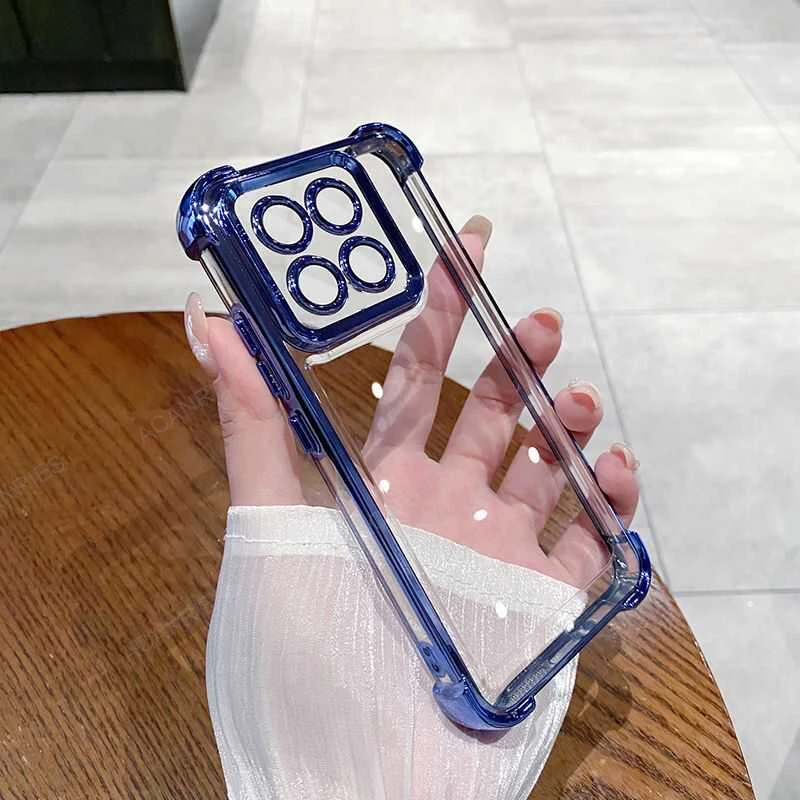 Premium Plating Silicone Soft Case with Four-Corner Anti-Shock Protection