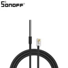 Newest SONOFF Sensor Temperature Sensor DS18B20 RL560 Extension Cable 5M RJ11 Connector Adapter For Sonoff TH Elite/TH Origin 6