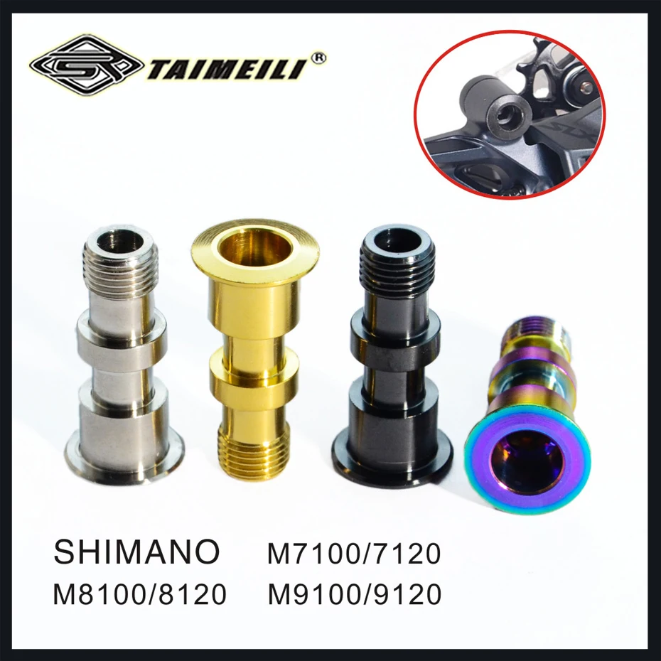 TAIMEILI Titanium alloy screw axle fixing m7100/7120m8100/8120 m9100/9120 rear transmission shaft repair screw