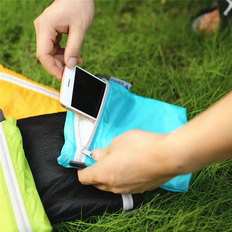 Waterproof Dry Bag for Camping Hiking with Hook Zipper Storage