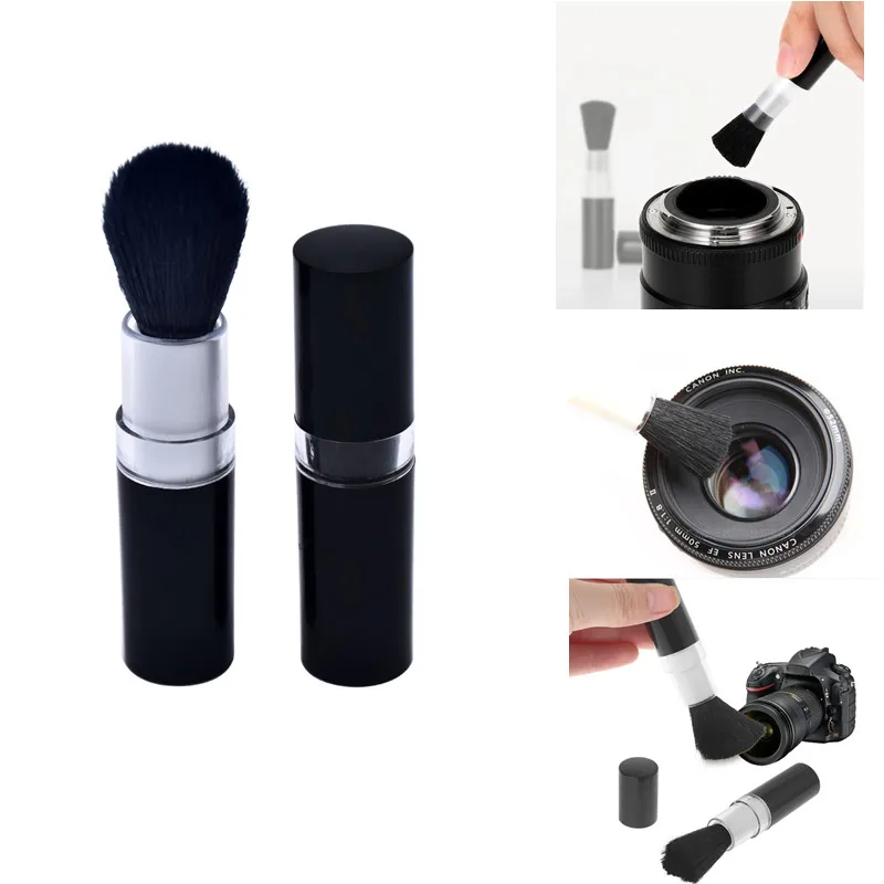Description Picture 2 of item1/2pcs Camera Telescopic Lens Cleaning Brush Dust Screen LCD Display Keyboard Cleaner