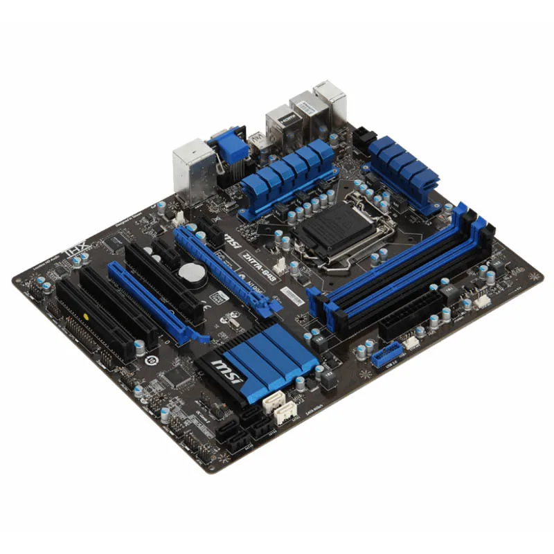 Msi-motherboard Original Usado Zh77a-g43 Ddr3 Lga 1155 para i3 i5 i7 Cpu 32gb Usb 3.0 Sata3 H77 - Imagem 2