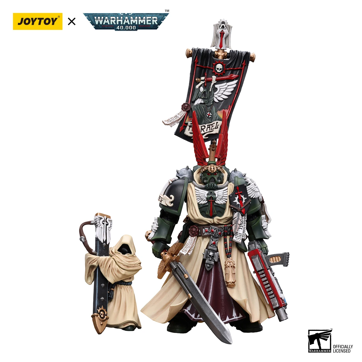 [Pre-Ordine] Joytoy Warhammer 40K 1/18 Action Figure Dark Angels Supreme Grand Master Azrael Modello Anime Giocattoli Regali Di Compleanno