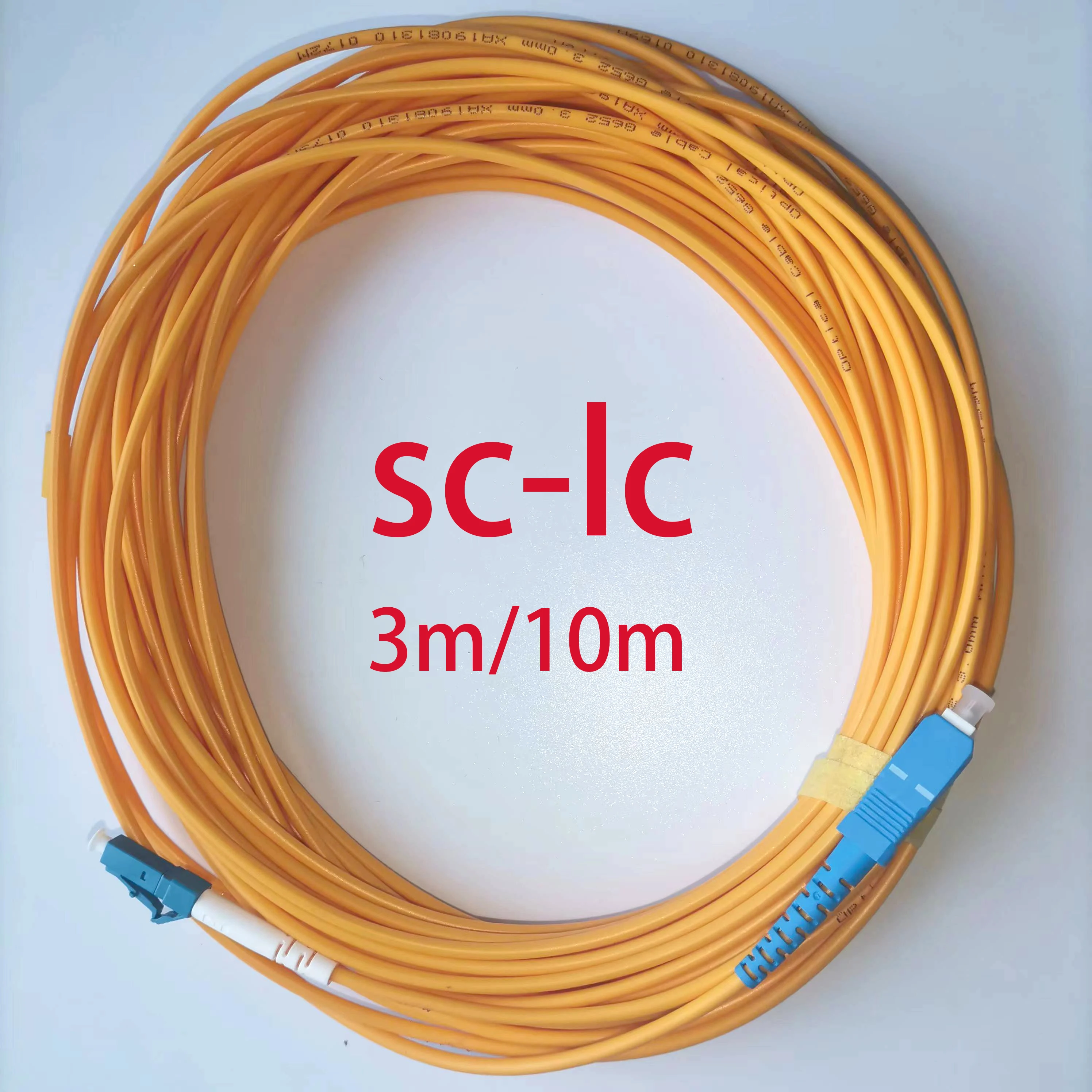 SC/UPC-LC/UPC  optical fiber patch cord hot sale high quality telecom level Single Mode Fiber Patch Cord