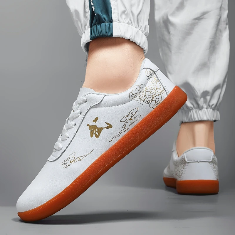 Men's and Women's Comfortable Martial Arts Shoes Lightweight and Breathable Sports Shoes Non-slip Wear-resistant Tai Chi