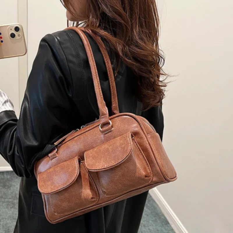 Bag Underarm Large Capacity Shoulder Handbag For Woman Texture Portable Casual High-Quality Messenger Versatile Luxury Crossbody