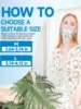 Full face CPAP mask - F20 replacement kit - reusable CPAP supplies - including headgear and full face mask pad 6