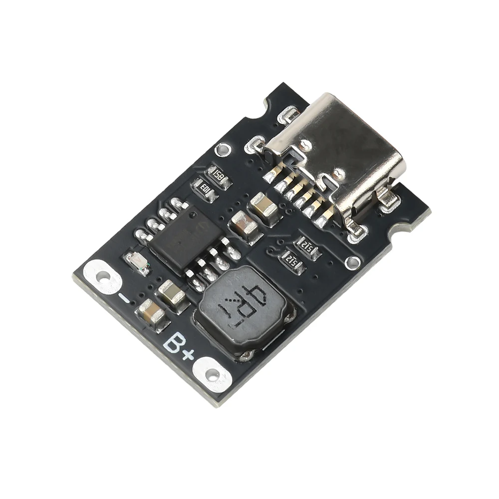 1S 3.2V/3.6V 2.4A Charging Board LiFePO4 Battery Dedicated Charging Module High Current Charging Board Type C DC 4.5-5.5V - 3
