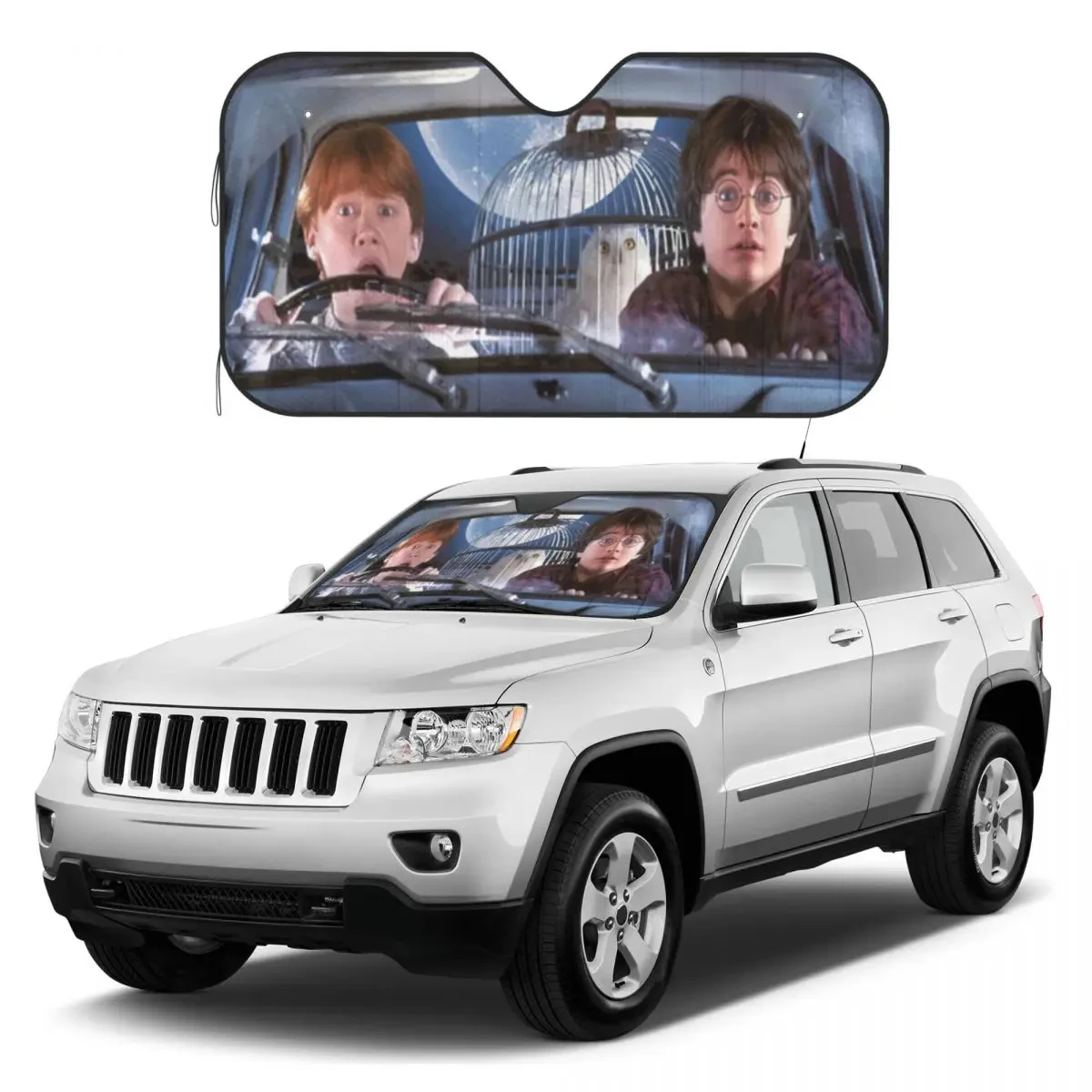 Car Sunshade Movie Cartoon Funny Sunshades Reflector Anti Uv Car Sunshade Sun Shade