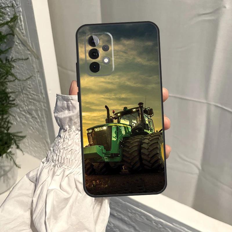 Farm Vehicle Tractor Design Protective Phone Case Cover