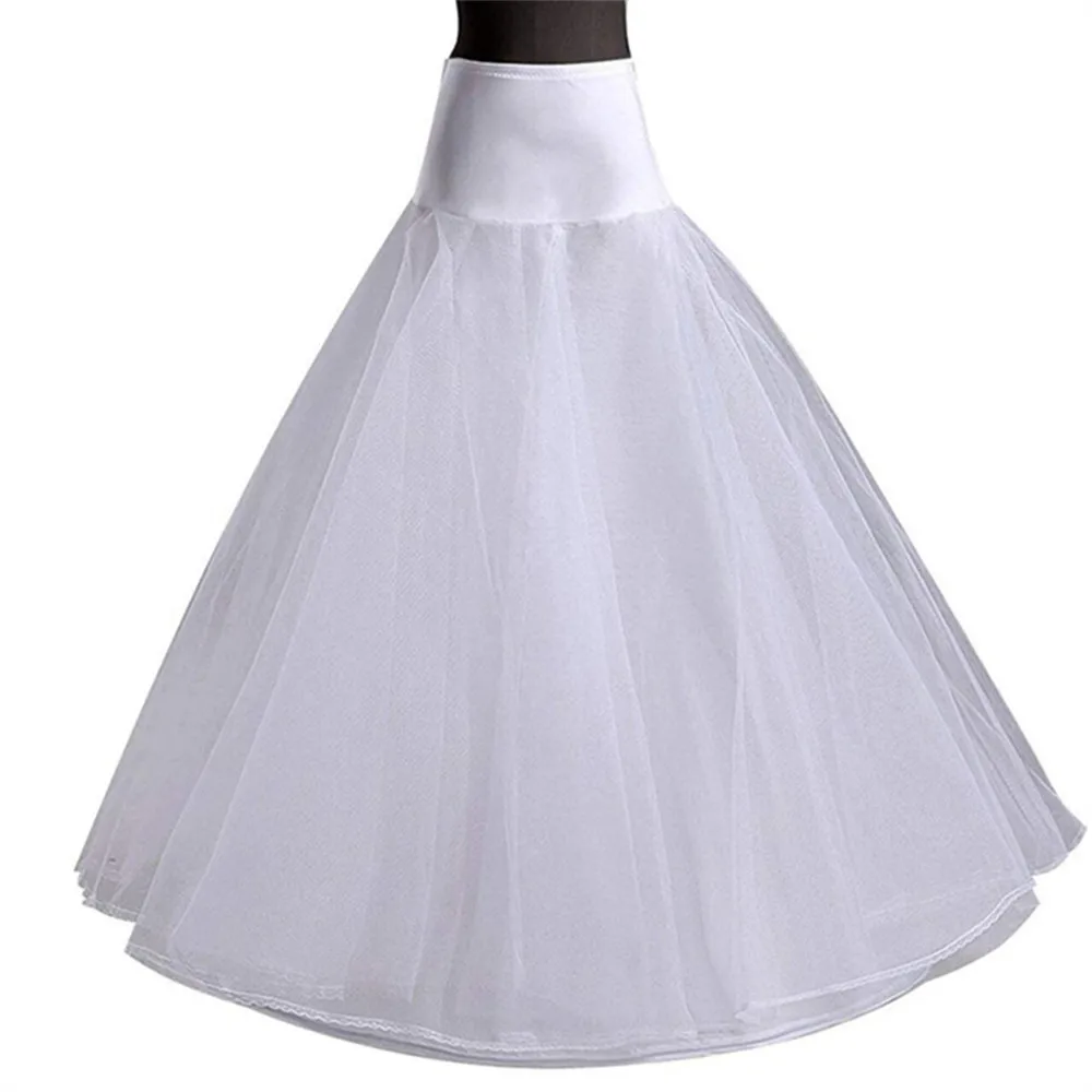 Wedding Gown Petticoat 6 Hoops A-Line Floor Length Gown Underskirt Crinoline Women wedding underskirt wedding petticoat petticoat underskirt petticoat skirt