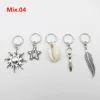 5pcs Hair Braid Dread Dreadlock Beads Clips Charms African Braids Cuffs Rings Hip Hop Style Jewelry Dreadlock Clasps Accessories 5