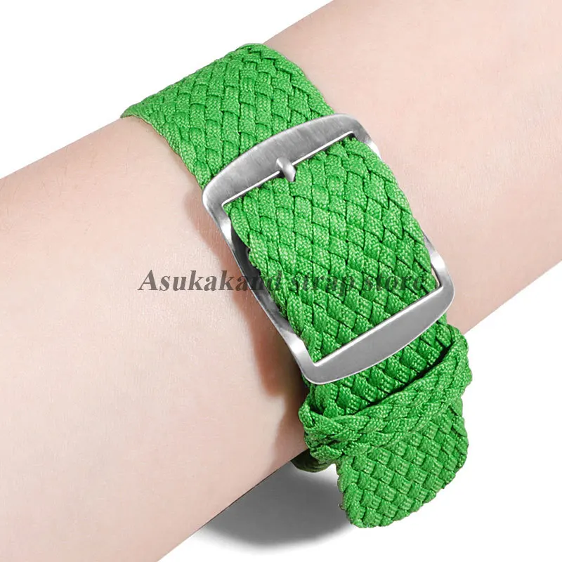 Premium Woven Nylon Watch Strap - Fashionable Fabric Replacement Wristband