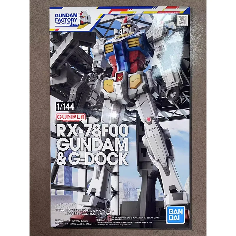 Bandai oryginalny zestaw 1/144 HG z uniwersalnej RX-78F00 i