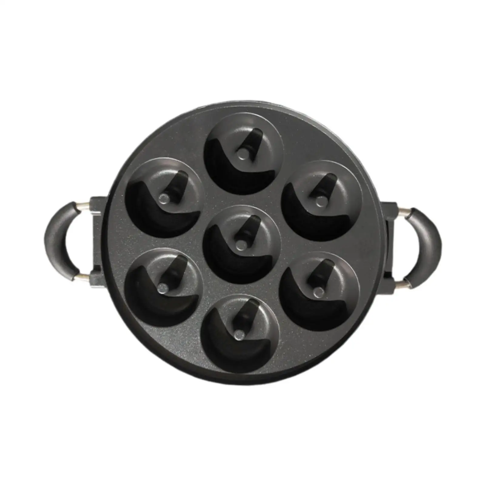 Donut Maker Pan Multipurpose Anti Scald Homemade Stovetop Baking Pan Donut Baking Pan for Snack Household Donut Party Tea Party