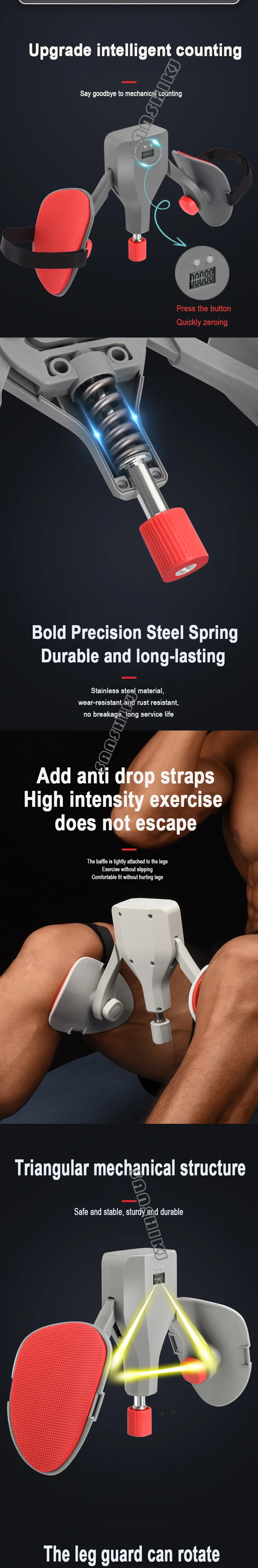 High Resistance Male and Female Leg Slimming Tool, Pelvic Floor Muscle Trainer, Anal Lifting, Fitness Equipment, 50kg, New, 2024 S80c2cc536c9c4aa9937fe6bfe8c7b271F