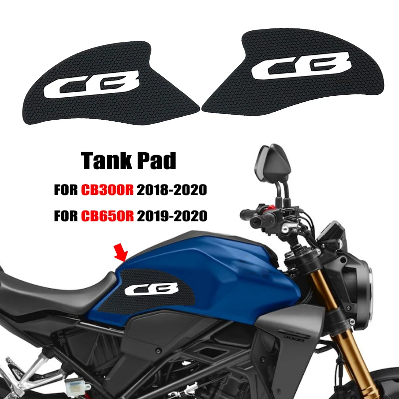 

Для Honda CB300R CB650R CB 300R 650R 2018 2019 2020, боковая подкладка для топливного бака, прокладки для бака, защитная наклейка, наклейка на газ, до колена, стикер