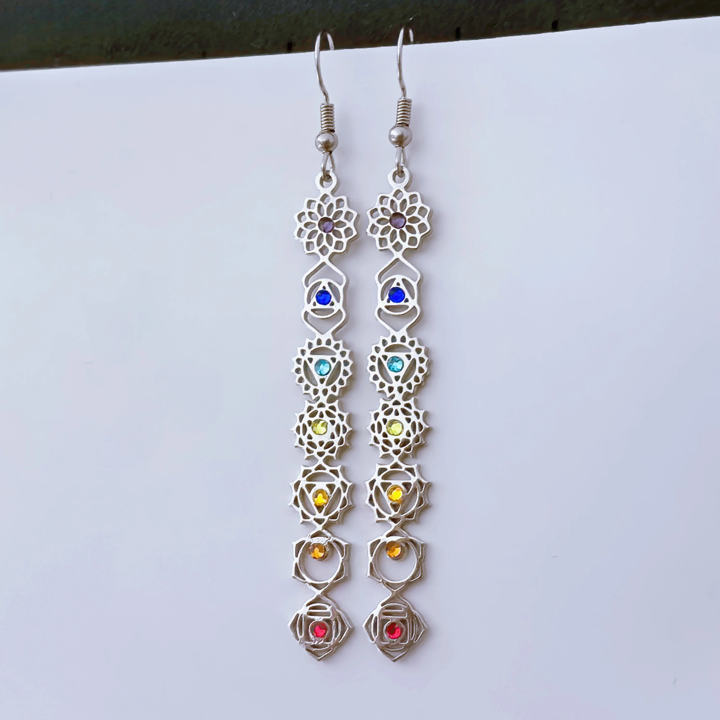7 Chakra Zircon Necklace 5