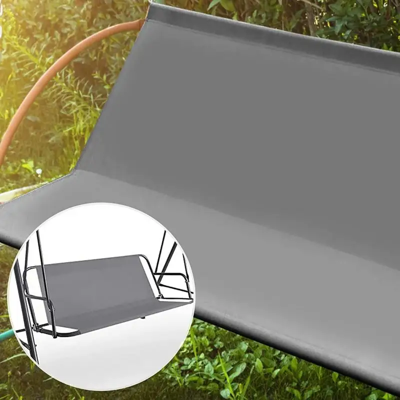 Replaceable Swing Seat Cover Outdoor 600D Thick Fabric Load-bearing Replacement Rainproof Garden Seat Cover For Patio Gar #W0