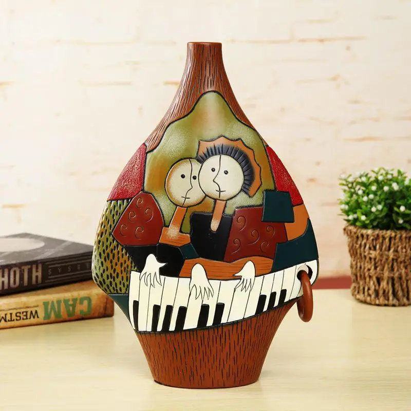"Silk Road Heritage" Specialty Ceramic Vase - clHouse & Home
