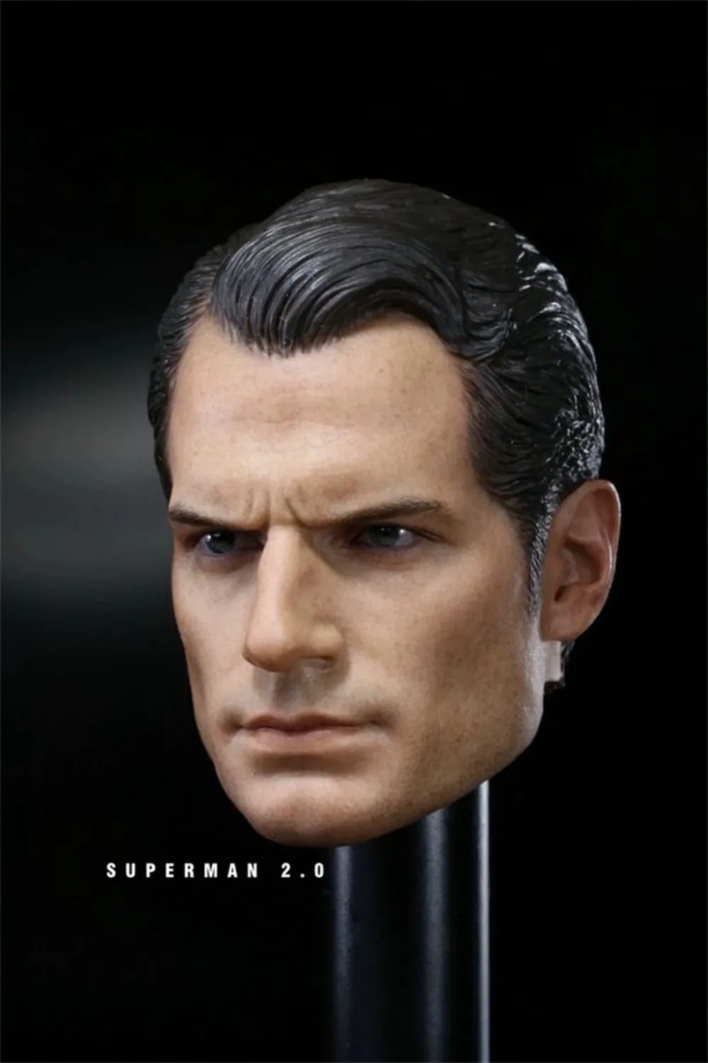 

Head Carving Henry Cavill Head Sculpt PVC Male Soldier HAT Fit 12'' Action Figure Body Game TOys Collection