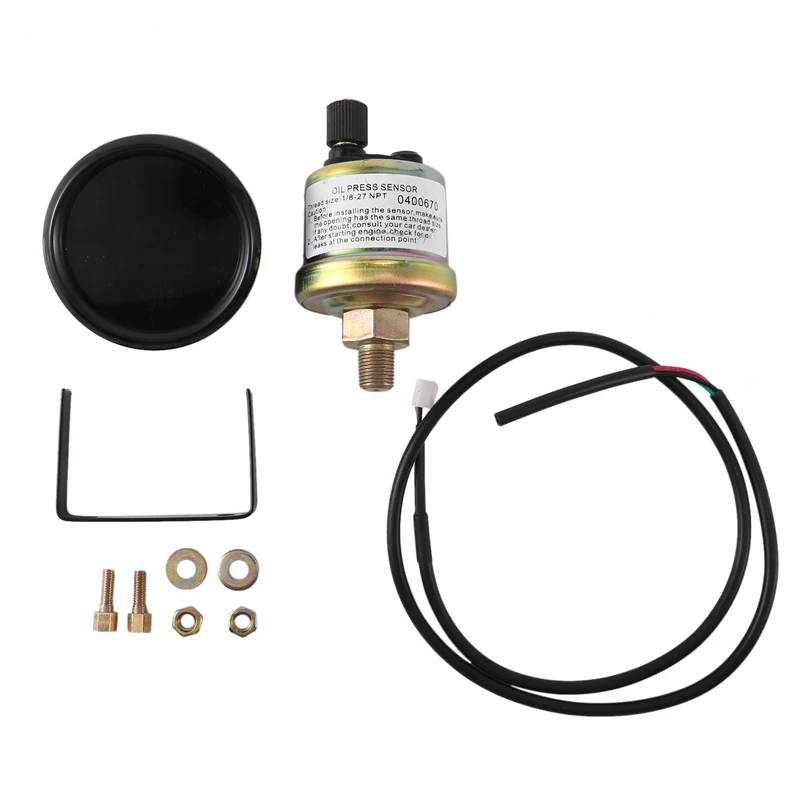 

2 дюйма 52 мм 0-10 бар масляный манометр красная зеркальная цифровая фотография черный лицевой автомобильный измеритель