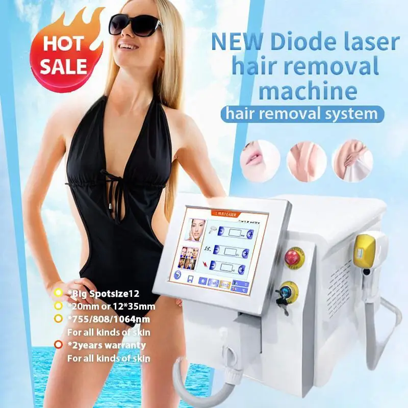 2000W energy ice platinum cooling 808nm diode laser hair removal machine 755 808 1064 laser hair removal