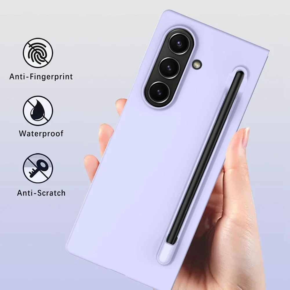 Slim Matte Shockproof Cover with S Pen Holder
