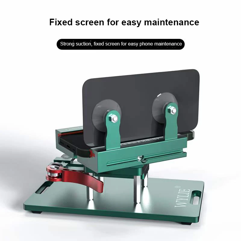 Mobile Phone Clamp WYLIE Rotating Fixture Clamp Holder Anti-slip For Iphone Samsung Huawei Smartphone Remove the Back Cover Glass