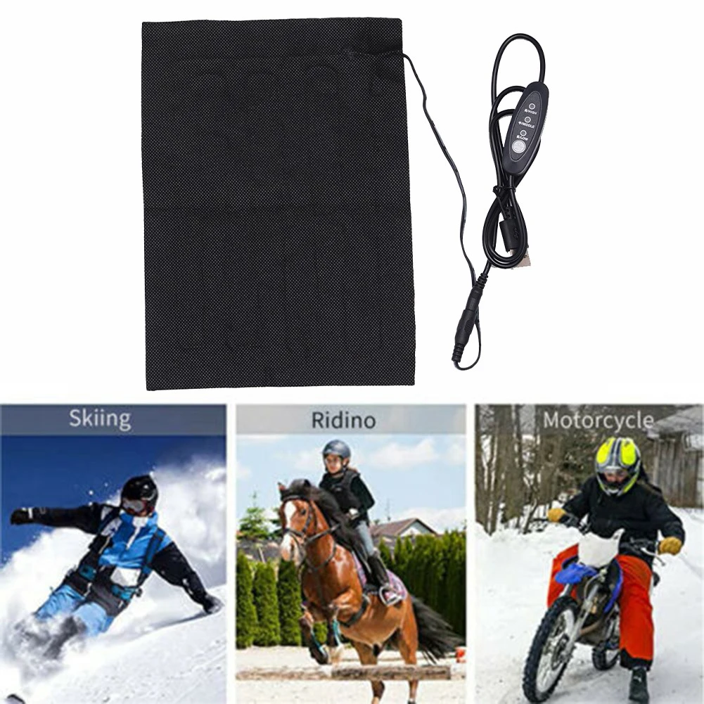 

Electric Heating Cloth Paste Pad Heated Pads 5V 2A Winter Warmer Heating Pad Cushion Polyester Cotton Cloth Fast-Heating Tool