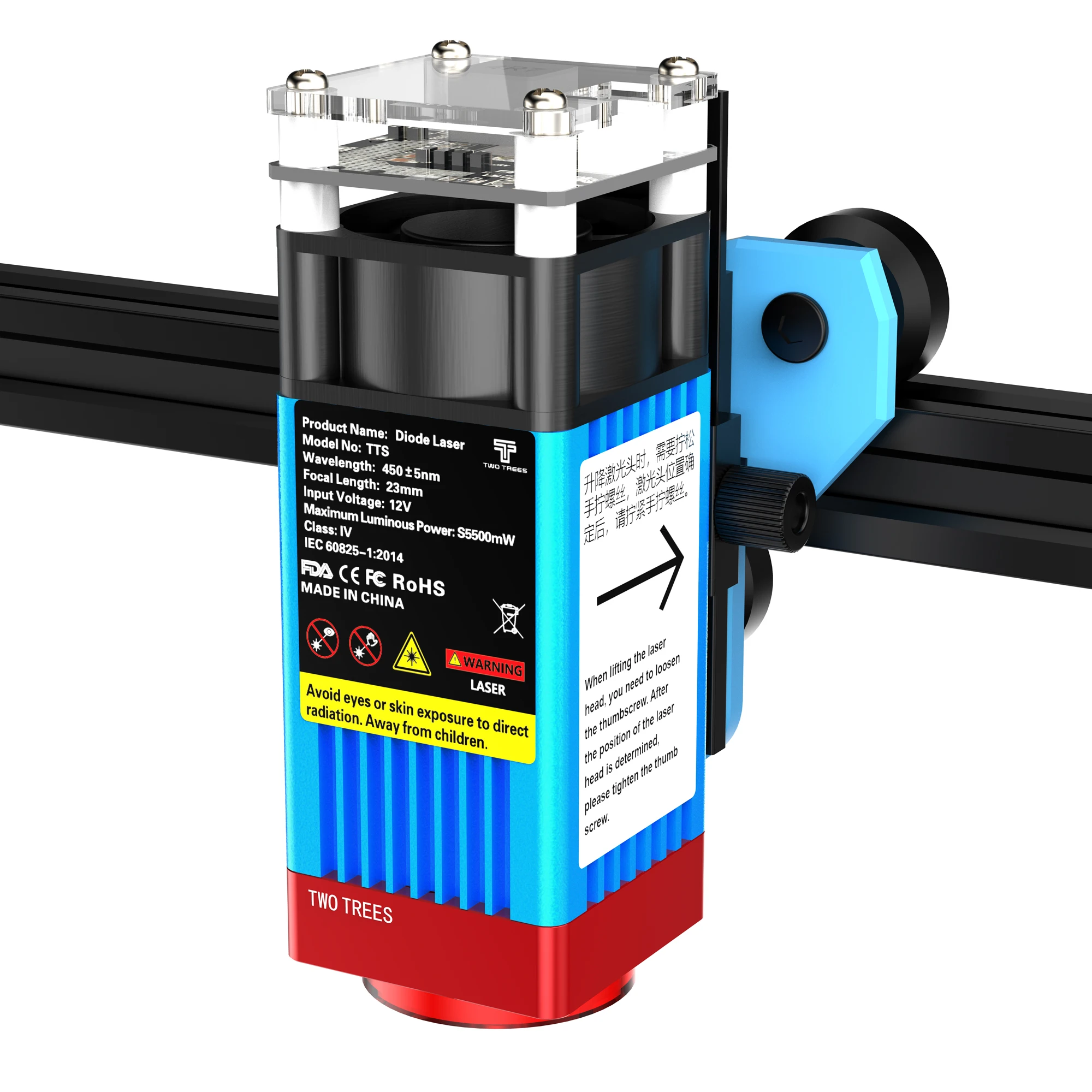 ティーズ ページ22 How to add end stop switches to TwoTrees TTS-55 laser engraver