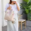 Waterproof Oxford Women Backpack Fashion Anti-theft School Bag Embroidery Designer Female Large Capacity Travel Shoulder Handbag 6
