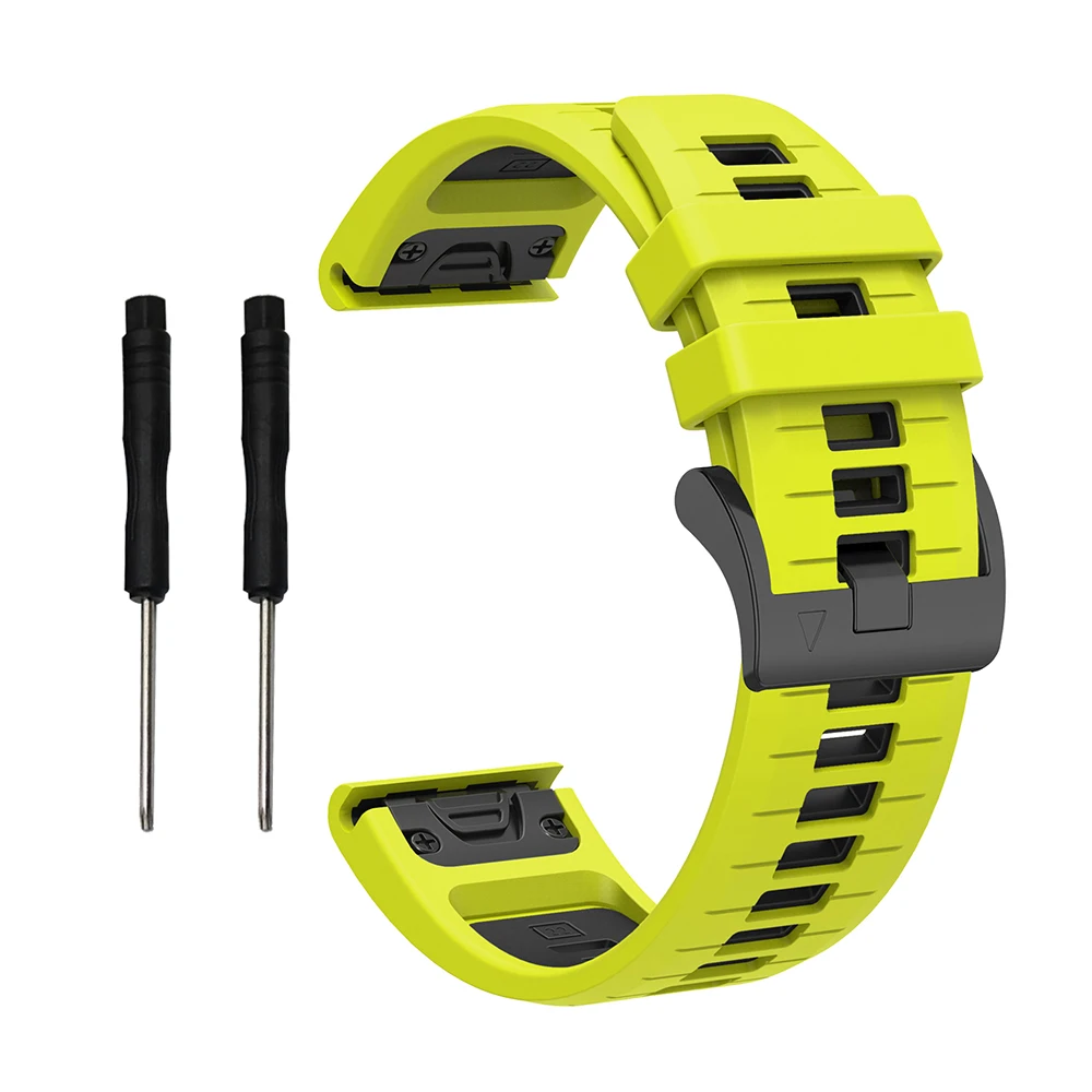 Premium Silicone Watch Strap - QuickFit Release, Multi-Size Options