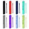 Silicone Cover with Lanyard Protective Case Shockproof Protective Cover Shell for TCL Q6 Q7 QM8 S4 S3 Series TV Remote Control 2