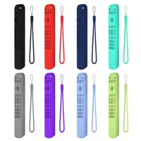 Silicone Cover with Lanyard Protective Case Shockproof Protective Cover Shell for TCL Q6 Q7 QM8 S4 S3 Series TV Remote Control 2