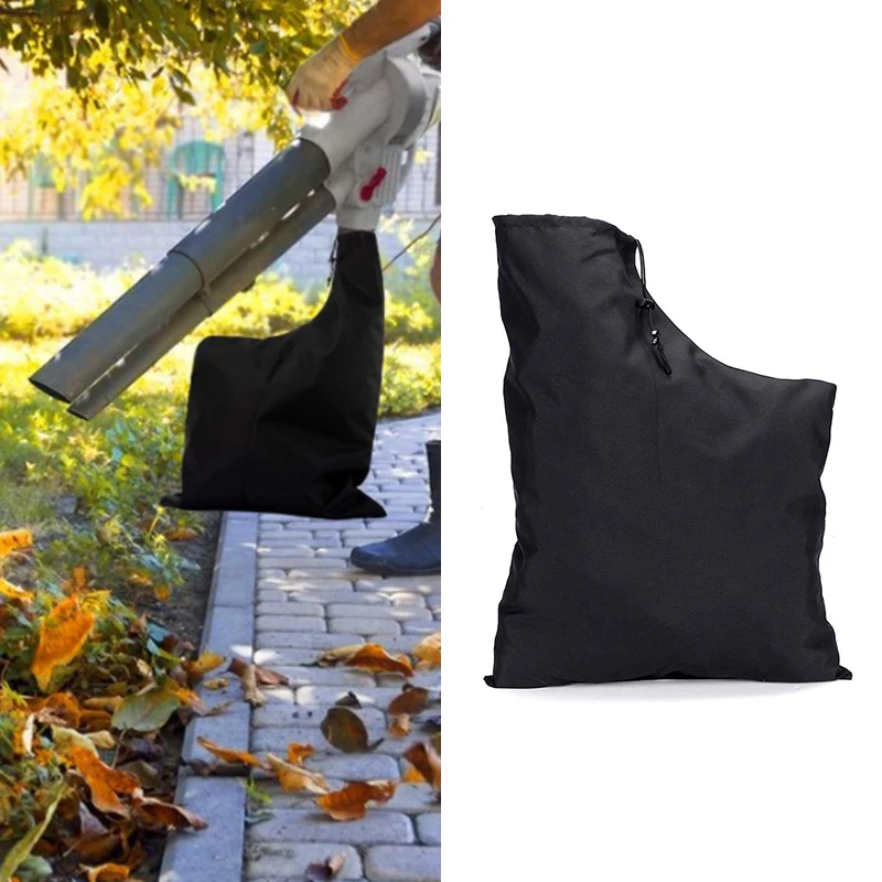 

Zippered Type Leaf Blower Vacuum Bag Lawn Cleaner Bag Garden Tool Garden Leaf Shredder Collection Bag Replacement Storage