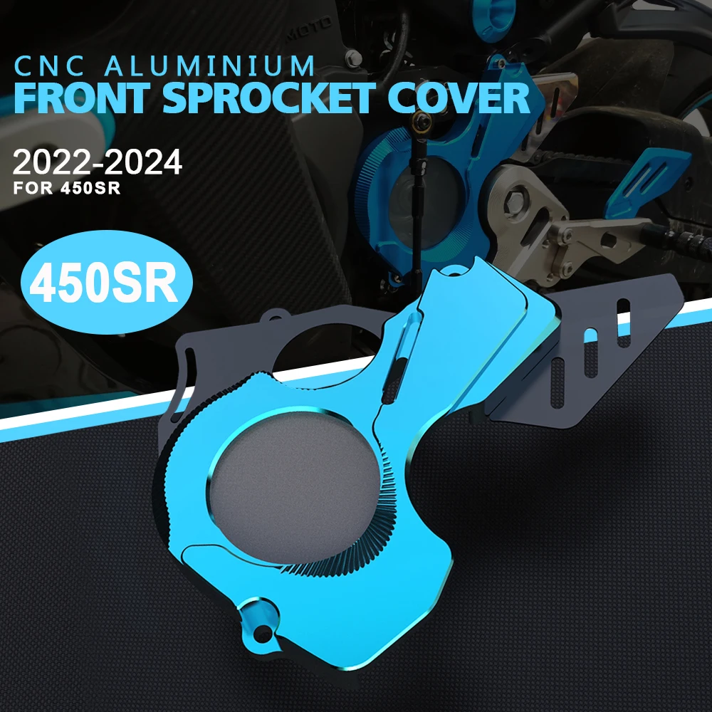 

450 sr Front Sprocket Cover Drive Shaft Cover Protector Chain Guaud Cover For CF MOTO CFMOTO 450SR 450 SR 2022 2023 2024