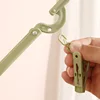 Travel Folding Hanger Travel Hotel Travel Multi-Purpose Compact Drying Hanger Portable With Socks Clip #3932 2