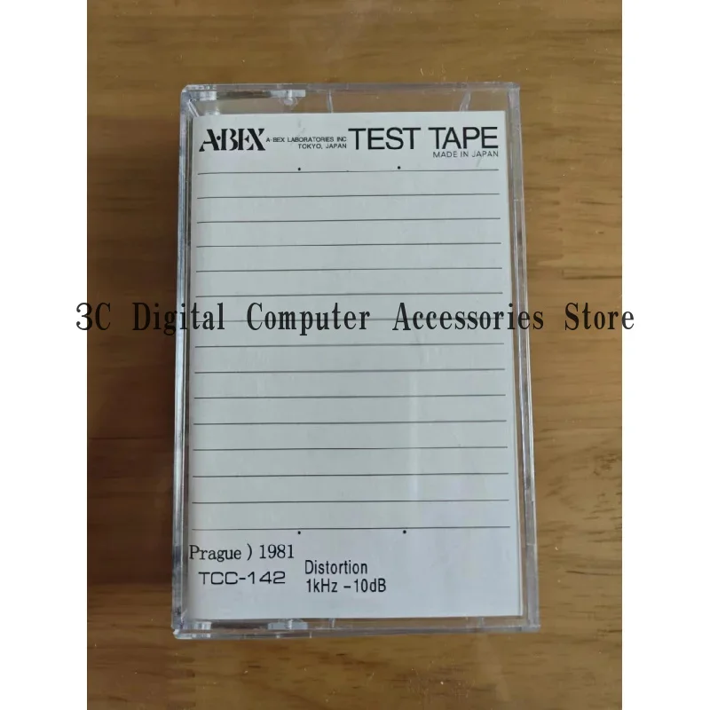 CBT辞典　A 1PCS Genuine ABEX TCC-142 Level TEST TAPE 1KHZ -10DB | eBay