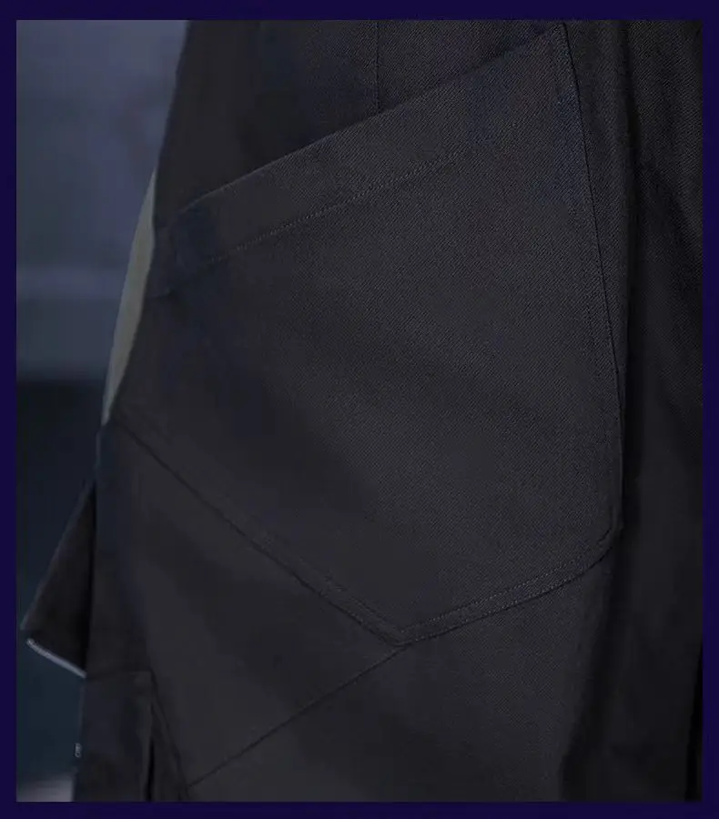 XIPHEVIL 25ss cyberpunk Bladeshadow pants layering design multipocket cotton material dystopian